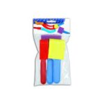 Pędzle z gąbki duże 3 szt *6079*