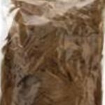 Piórka dekoracyjne brązowe. Rozmiar 5-12cm. *2758*