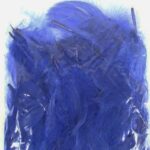 Piórka dekoracyjne ciemnoniebieskie. Rozmiar 5-12cm. *2741*