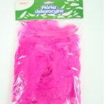 Piórka dekoracyjne różowe. Rozmiar 5-12cm. *2680*
