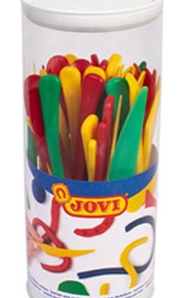 Szpatułki 3 wzory po 16 szt Jovi. *1592*