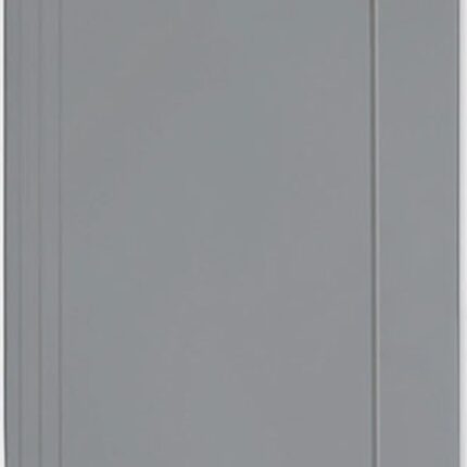 TECZKA Z GUMKĄ SZARA LAKIEROWANA A4 350g *3646*