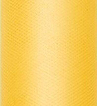 Tiul dekoracyjny żółty *8033*