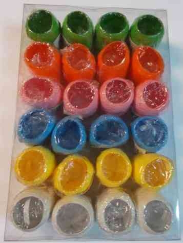 WSTĄŻKA JAJKO MATOWA 1szt WST-MAT10 5mmx10m. Mix kolorów*0197*