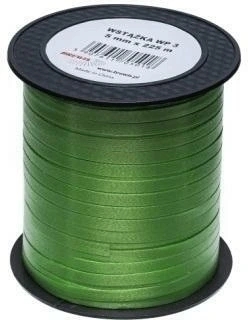 WSTĄŻKA PLASTIKOWA ZIELONA 5mm x 225m WP3*5018*