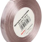WSTĄŻKA SAT. 12m x 32m WS12-92 JASNY PUDROWY RÓŻ *5988*