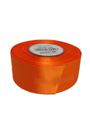 WSTĄŻKA SATYNOWA POMARAŃCZ AX38-03 38mm/32m*4631*