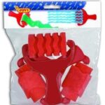 Wałek do malowania z gąbki 3 szt. Opakowanie 18,5x21x4cm *6048*