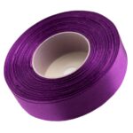 Wstążka satynowa fioletowa 12mm/32m. *3533*