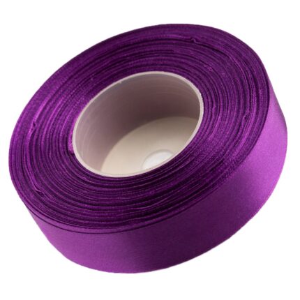 Wstążka satynowa fioletowa 12mm/32m. *3533*