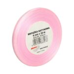 Wstążka satynowa jasnoróżowa 6mm/32m. *3076*