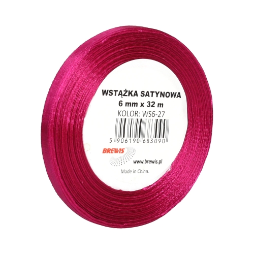 Wstazka-satynowa-rozowa-6mm32m.-3090.jpg Wstążka satynowa różowa 6mm/32m. *3090* - obrazek 1