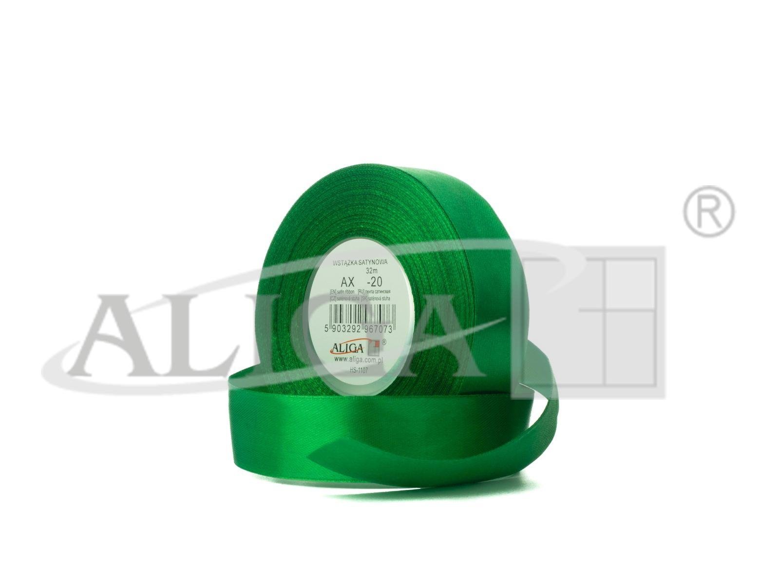 Wstazka-satynowa-zielona-38mm32m-46934570.jpg Wstążka satynowa zielona 38mm/32m *4693*4570* - obrazek 1