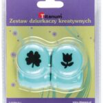 Zestaw 2 dziurkaczy kreatywnych kwiatki *1886*