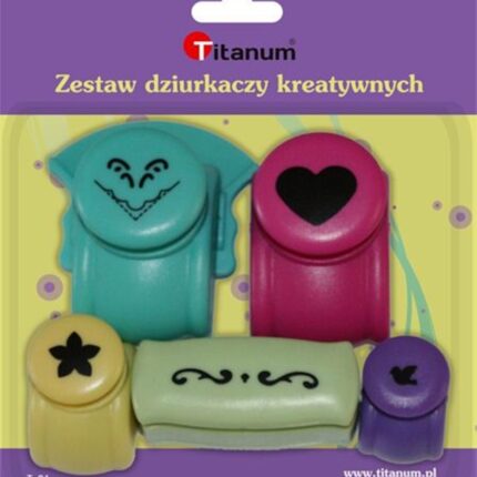 Zestaw 5 dziurkaczy kreatywnych *1794*