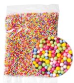 kuleczki styropianowe 4mm/10g mix kolorów *2918*