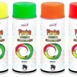 Farba akrylowa fluorescencyjna spray, kolor zielona 400ml FSF-0089-ZI *0089*