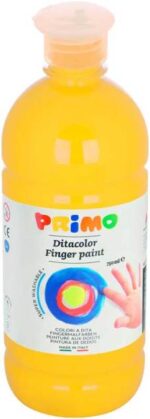 Farba do malowania palcami Primo 750 ml żółta 227TD750210 *2272*
