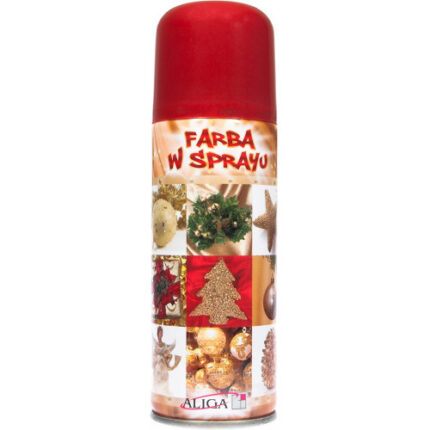 Farba w sprayu czerwona 250ml. *6250*