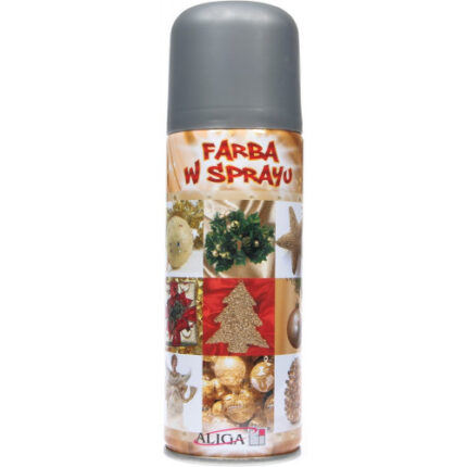Farba w sprayu srebrna 250ml. *1835*