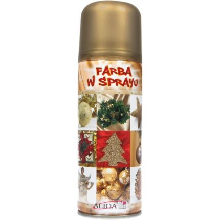 Farba w sprayu złota 250ml. *1374*
