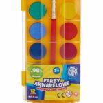 Farby akwarelowe Astra 12 kolorów - fi 23,5 mm z eurozawieszką, 83216905 *0212*5200*