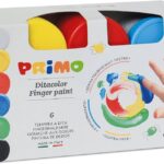 Farby do malowania palcami Primo 6szt/50gr 226TD50S*2267*