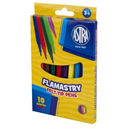 Flamastry Astra CX - 10 kolorów, 314121001*0023*
