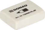 Gumka uniwersalna DONAU, 31x23x9mm, biała*2084*
