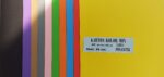 KARTON A1 MIX KOLORÓW 160G 61x86mm 20szt *0303*