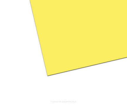 Karton format B1 707x1000 mm 270 g/m2. cytrynowy *0674*