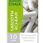Kreda 10 szt biała niepyląca Mungyo*3001*