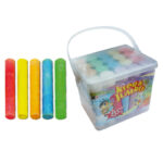Kreda chodnikowa kolorowa jumbo 20 szt w wiaderku *6822*