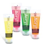 PROMO Farba akrylowa 75 ml różowa fluo *4209*