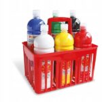 PROMO Gotowe farby tempera dla początkujących 6szt. po 1000 ml w koszyczku Primo 210BR6*2105*