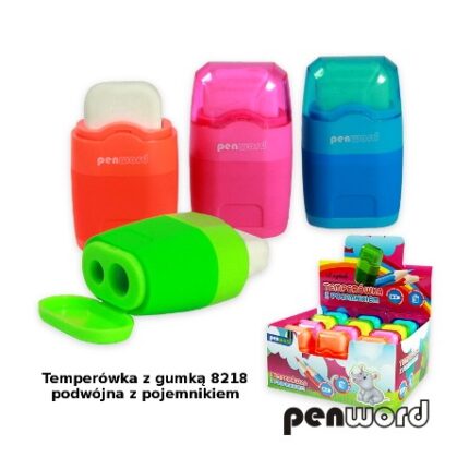 TEMPERÓWKA Z GUMKĄ 8218 PODWÓJNA Z POJEMNIKIEM*0898*
