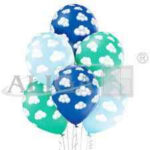 BALONY CHMURKI CHŁOPIEC OP. 6 SZT ROZMIAR 30 cm BN06-256*1192*