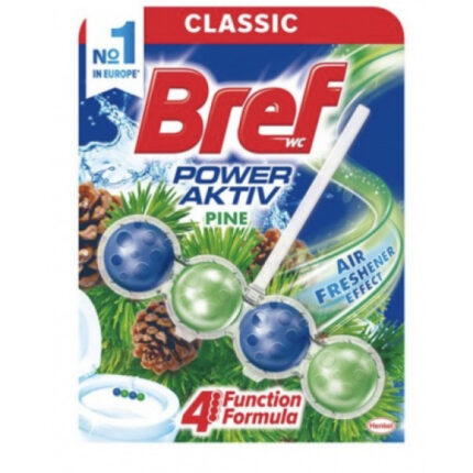 BREF Zawieszka WC POWER AKTIV 50g Sosnowy Las kulki*5807*