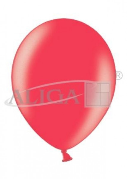 Balony metalizowane 100 szt czerwone *1701*