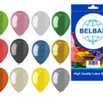 Balony metalizowane mix 100szt "12 *2045*