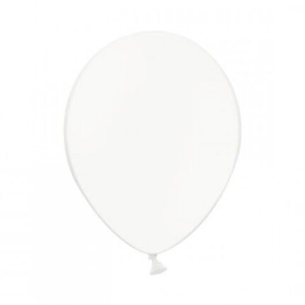 Balony pastelowe 100 szt białe *0661*