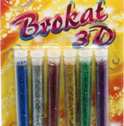 Brokat sypki bio 3g x 6 kolorów *0189*