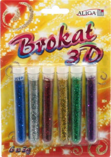 Brokat sypki bio 3g x 6 kolorów *0189*