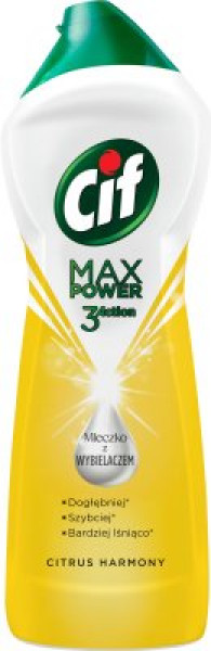 CIF Mleczko z wybielaczem MAX POWER CITRUS 1001G*6037*