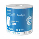 CZYŚCIWO PRZEMYSŁOWE VELVET PROFESSIONAL, 2-WARSTWOWE, 1000 LISTKÓW, 250M, 1SZT., BIAŁE*9951*