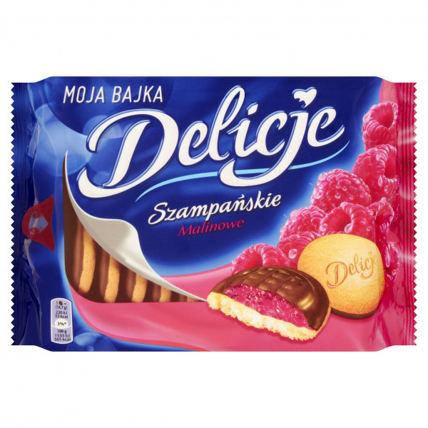 Ciastka-DELICJE-Szampanskie-malina-294g81308161-.jpg Ciastka DELICJE Szampańskie malina 294g*8130*8161* - obrazek 1