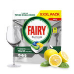 FAIRY Kapsułki do zmywarki PLATINUM ALL IN1 96 sztuk LEMON*6751*
