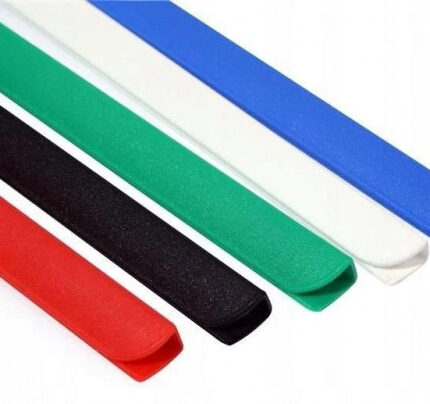 Grzbiet wsuwany A4 50szt. 4mm mieści 25 kartek. Kolor biały. *0082*1423*