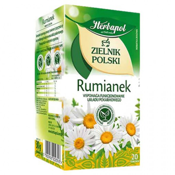 Herbata-HERBAPOL-ZIELNIK-POLSKI-rumianek-20-torebek23163009-.jpg Herbata HERBAPOL ZIELNIK POLSKI rumianek (20 torebek)*2316*3009* - obrazek 1