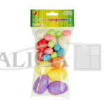 JAJKA STYR KOLOROWE BROKATOWE 25 szt MIX KOLORÓW I WIELKOŚCI WPJ-7477*7477*